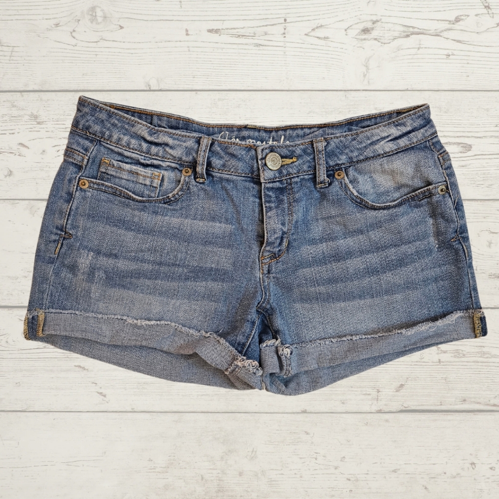 Aeropostale Midi Denim Shorts- Size 2